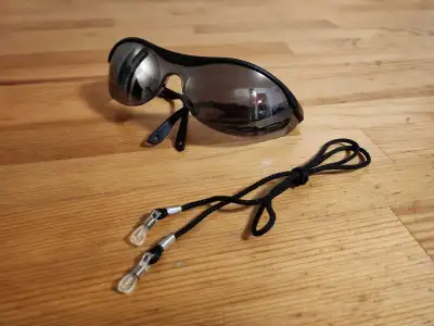 Diablo brand safety glasses or sport sunglasses. Designed for protection during various activities l...