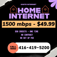 BEST HOME INTERNET DEALS - DM OR CALL US TODAY, FOR BEST DEAL