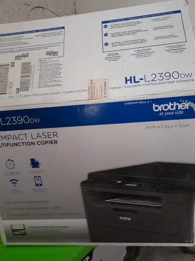Brother HL-L2390DW Compact Laser Printer** Excellent used condition. This reliable **3-in-1 monochro...