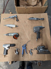 Air drill, air grinder, impact gun, air sander, die grinder