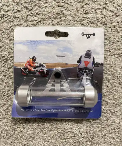 Motorcycle Secure Tax Disc Tube, View more