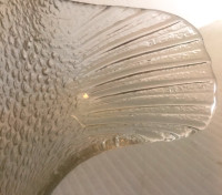 Arcoroc France Poisson Clear Glass Fish Shape Serving Bowl