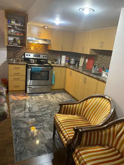 2 bedroom basement in erin mills area