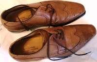 HARRY ROSEN Leather Men's shoes size 42(EUR) 9 (US)