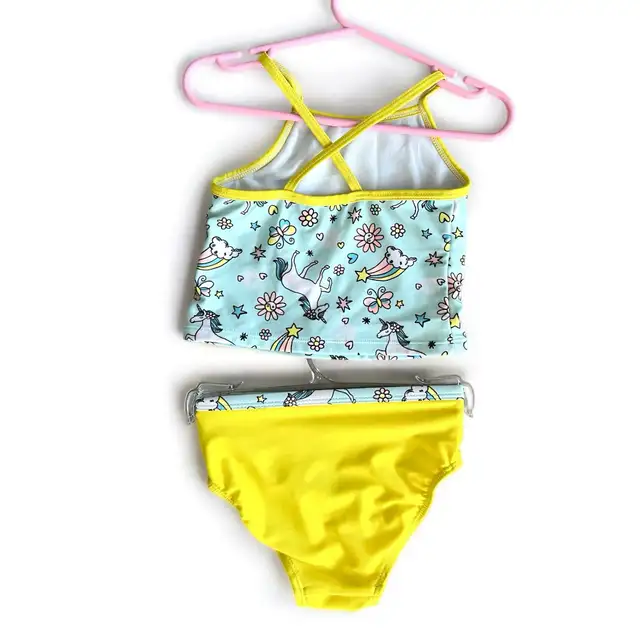 (3T) 2pc Swimsuit [george] ‘unicorn’ girls tankini Bathing Suit in Clothing - 3T in Sudbury - Image 3