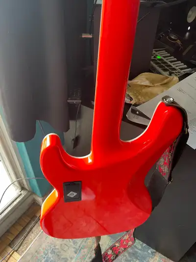 Jackson bass cbr orange rickenbacher style , View more