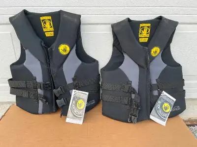 2 NEW Bodyglove Neoprene Lifejackets, View more