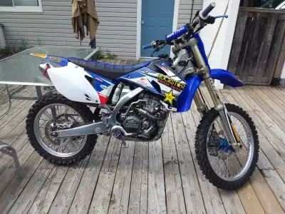 Completely restored showroom condition Yamaha YZ250F ( 206 pounds !! ) ☆A new 2025 yz250f weighs 231...