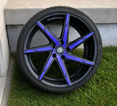 Lexani 20” rims - 20” 5x114.3 - Continental Tires 245/45 - Hub/center bore: 66.1 mm - Bolt pattern:...
