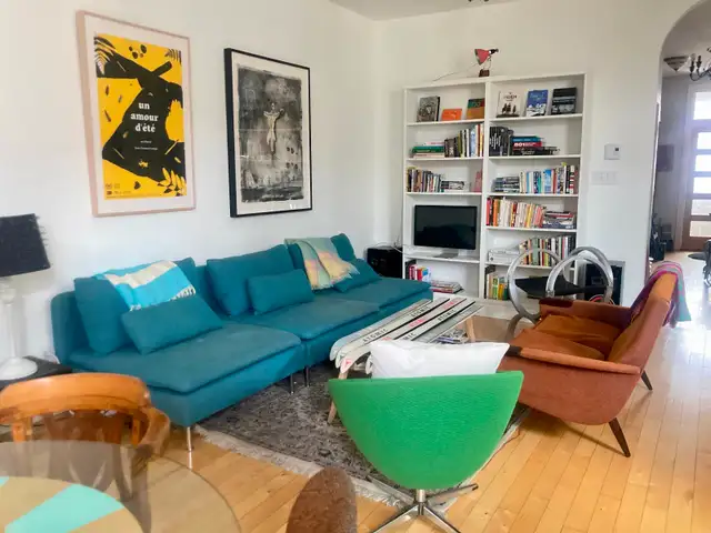 Mile End - super apt - room + large office/ chambre+grand bureau