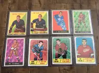 1958-1967 Parkhurst/Topps 8 Hockey Cards With Rookies