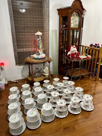 Custom made cake stands great for wedding party, birthday party., View more