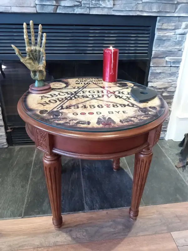 Luxury Ouija Side Table L24 x H23