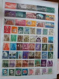 63  rare Egyptian stamps , excellent condition,  50 - 70 yrs old