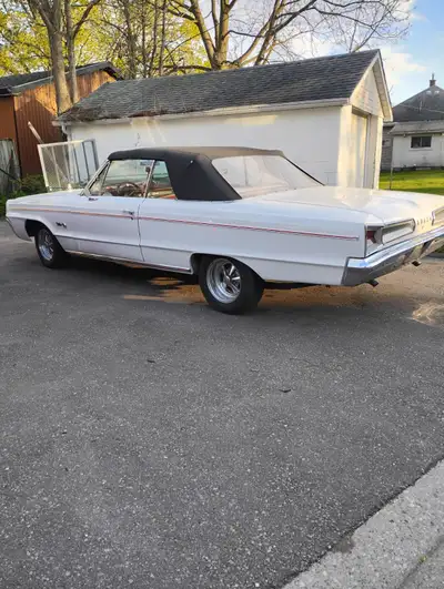 1966 Dodge Polara Convertible, California car,383 motor, automatic transmission, new top and interio...