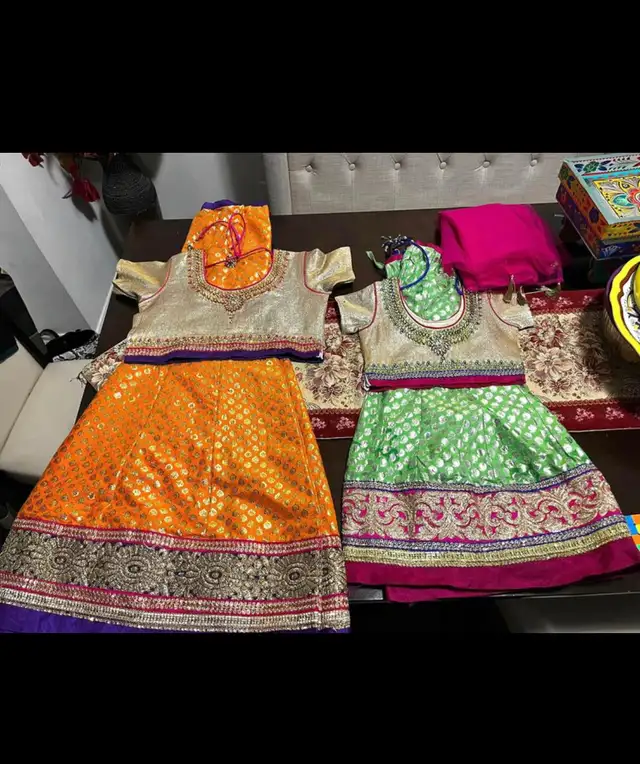 Girls eastern wear lehanga choli628637339392031217