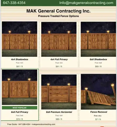 Fence Install Toronto, View more