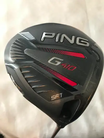 G410 SFT (Straight Flight Technology) Driver features a 16-gram tungsten weight which provides a Dra...