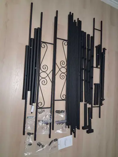 queen metal bedframe, View more