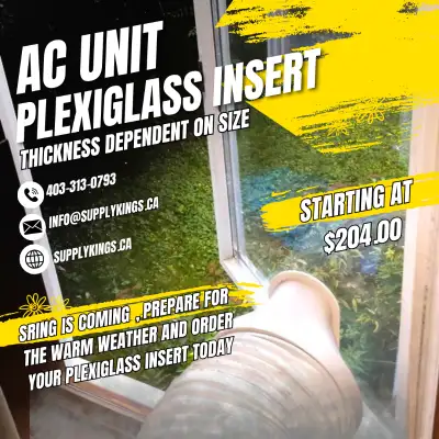 AC Unit Plexiglass Insert, View more