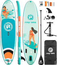 RAYSEA Inflatable Paddle Boards, 10'6'' Stand Up Ultra-Light SUP