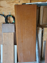 Wooden sliding doors