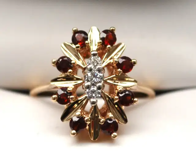 14K GOLD DIAMOND RING in Jewellery & Watches in Ottawa - Image 3