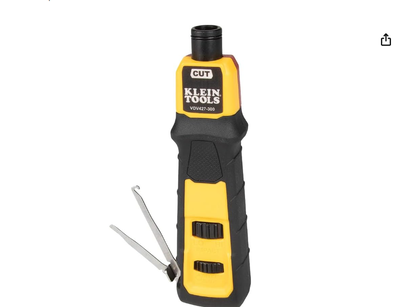 Price is firm Punchdown tool terminates and cuts wires in CAT3, CAT5e and CAT6/6A cable in one step...