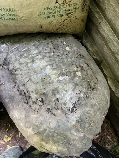 free crushed stone - 7 bags , View more