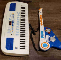 Discovery Kids Electric Guitar and Keyboard Piano (learn to play