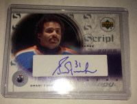 2003/04 UPPER DECK TRILOGY SCRIPT NHL CARD #S3-GF GRANT FUHR