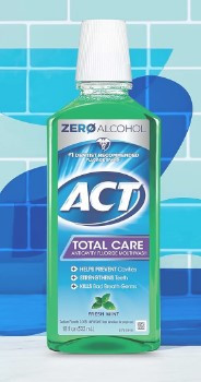 ACT Total Care Zero Alcohol Anticavity Fluoride