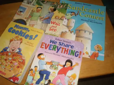Robert Munsch books, View more
