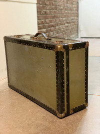 World War II Suitcase VINTAGE