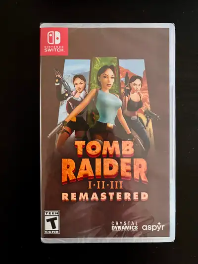 Tomb Raider 1-3 Remastered (Nintendo Switch), View more