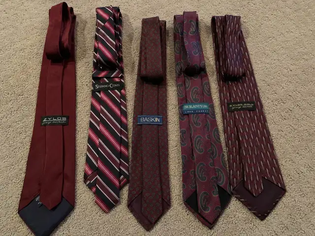 Men's Neckties - Assorted Red Colours in Men's in St. Albert - Image 7