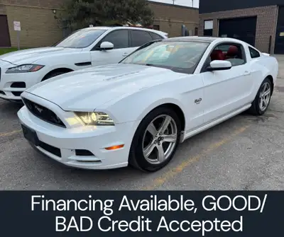 Check out this stunning 2014 Ford Mustang GT, boasting a robust manual transmission for the driving...
