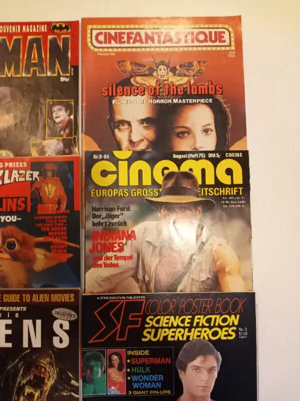 Vintage 70s and 80s Magazines Horror Sci FI Movie in Arts & Collectibles in Kitchener / Waterloo - Image 9