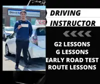 Driving Lessons, Certified    Driving Instructor, G2   & G