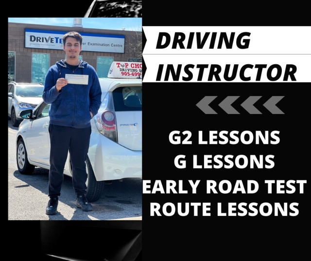 Driving Lessons, Certified    Driving Instructor, G2   & G in Classes & Lessons in Guelph