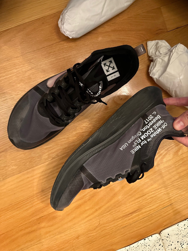 Off White x Nike Zoom US 10 in Men's Shoes in City of Toronto - Image 3