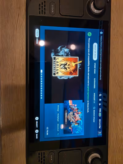 Selling 256gb steam deck like new or trade for ROG ally.