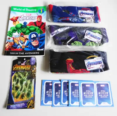 NEW !  AVENGERS COLLECTION ITEMS, View more