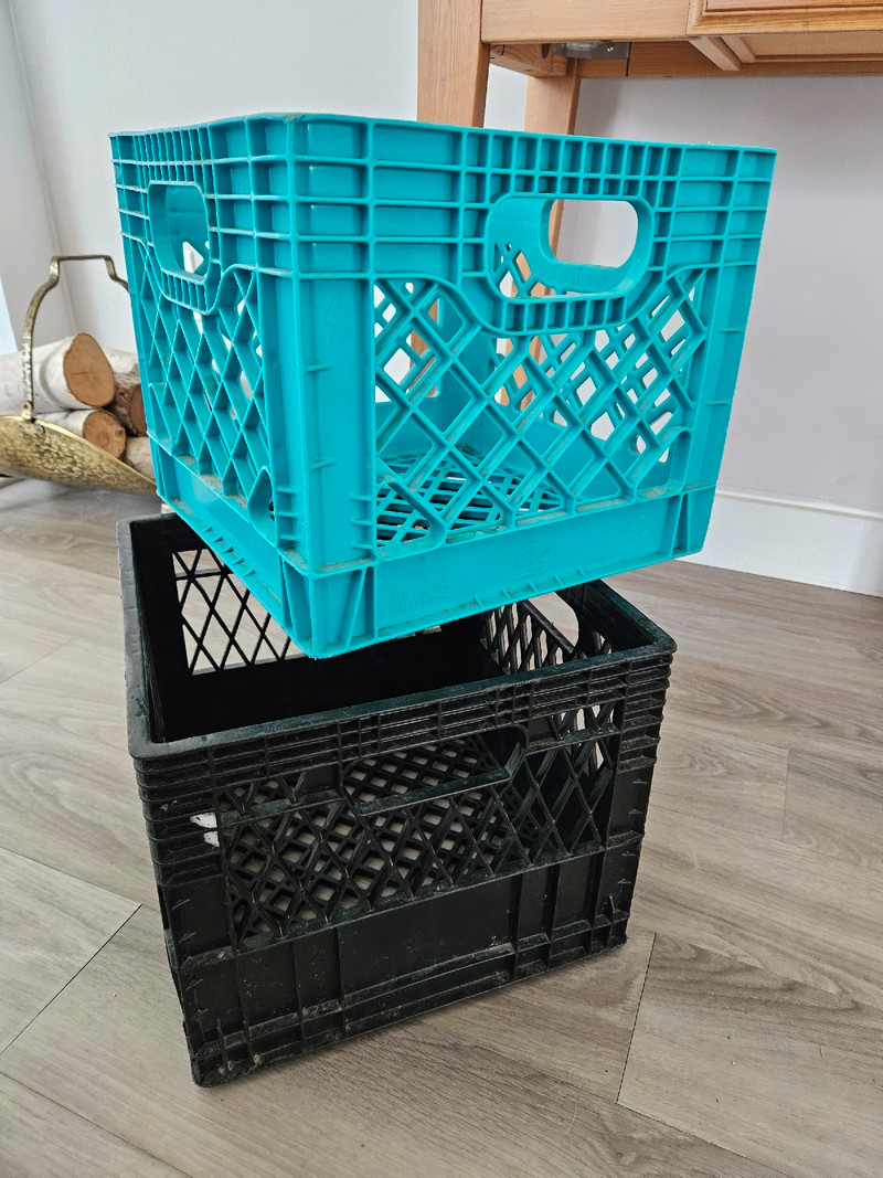 Free milk crates (2) Free Stuff Cambridge Kijiji