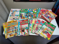 25 bandes  dessinées Archie, Betty et Véronica, Sabrina