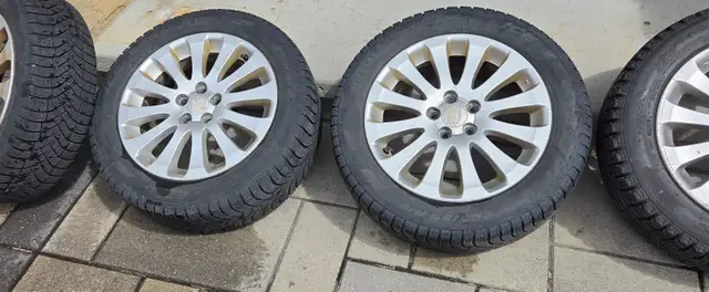 Snow Tires on Subaru Alloys - 205 55 R16 in Tires & Rims in Ottawa - Image 2