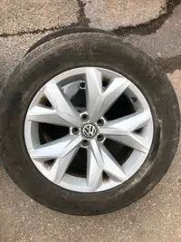 2018 VW ATLAS FACTORY 18” RIMS WITH CONTINENTAL TIRES $575