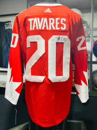 John Tavares Autographed Team Canada World Cup Adidas Pro Jersey