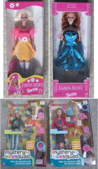 Fashion Avenue Barbie or Mystery Squad Barbie & Kenzie - BNIB