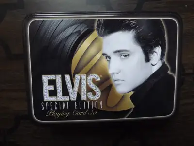 FS: "Elvis Special Edition" Playing Card Set with Collector Tin, View more